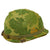 Original U.S. Vietnam M1 Helmet with Reversible Camouflage Cover and Liner - Complete Original Items