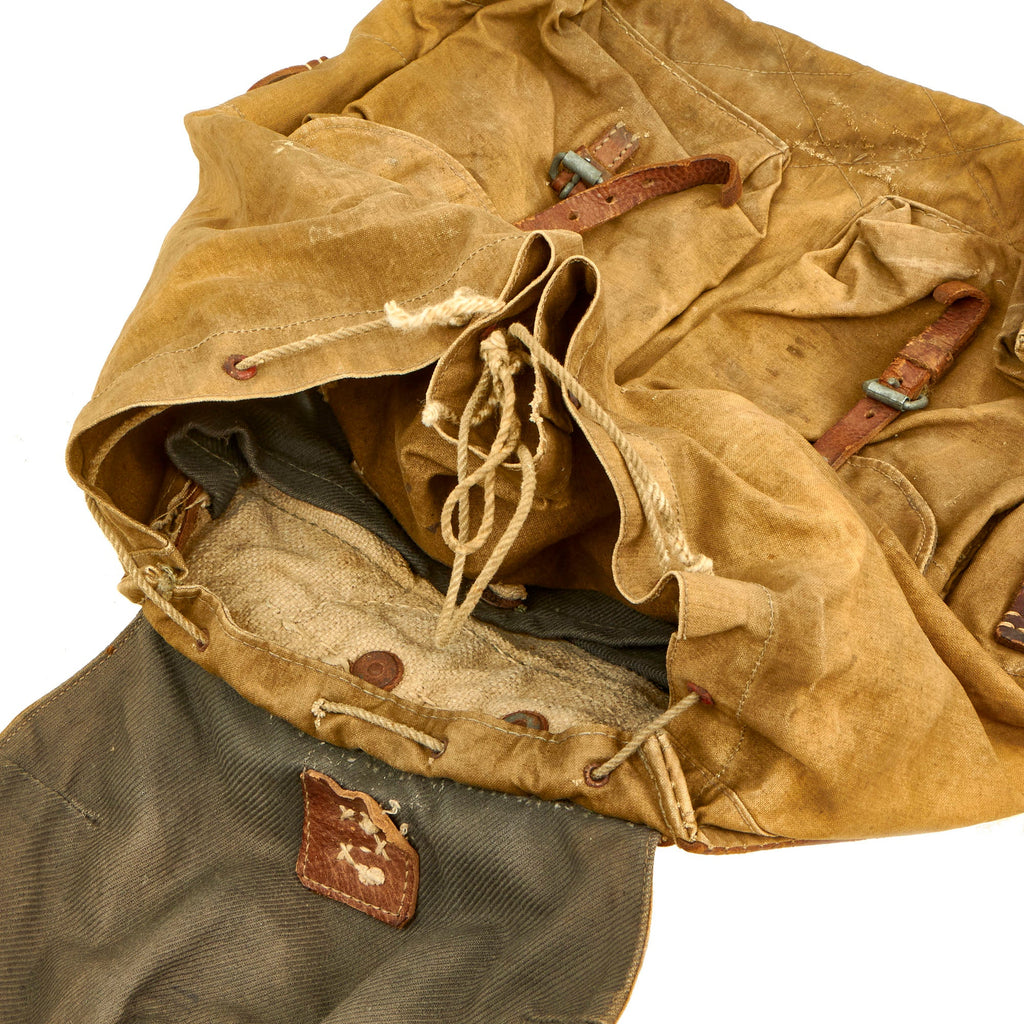 Original Soviet Pre-WWII M36 Rucksack With Leather Straps ...