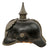 Original Imperial German WWI Prussian M1915 EM/NCO Pickelhaube Spiked Helmet Shell - As-is