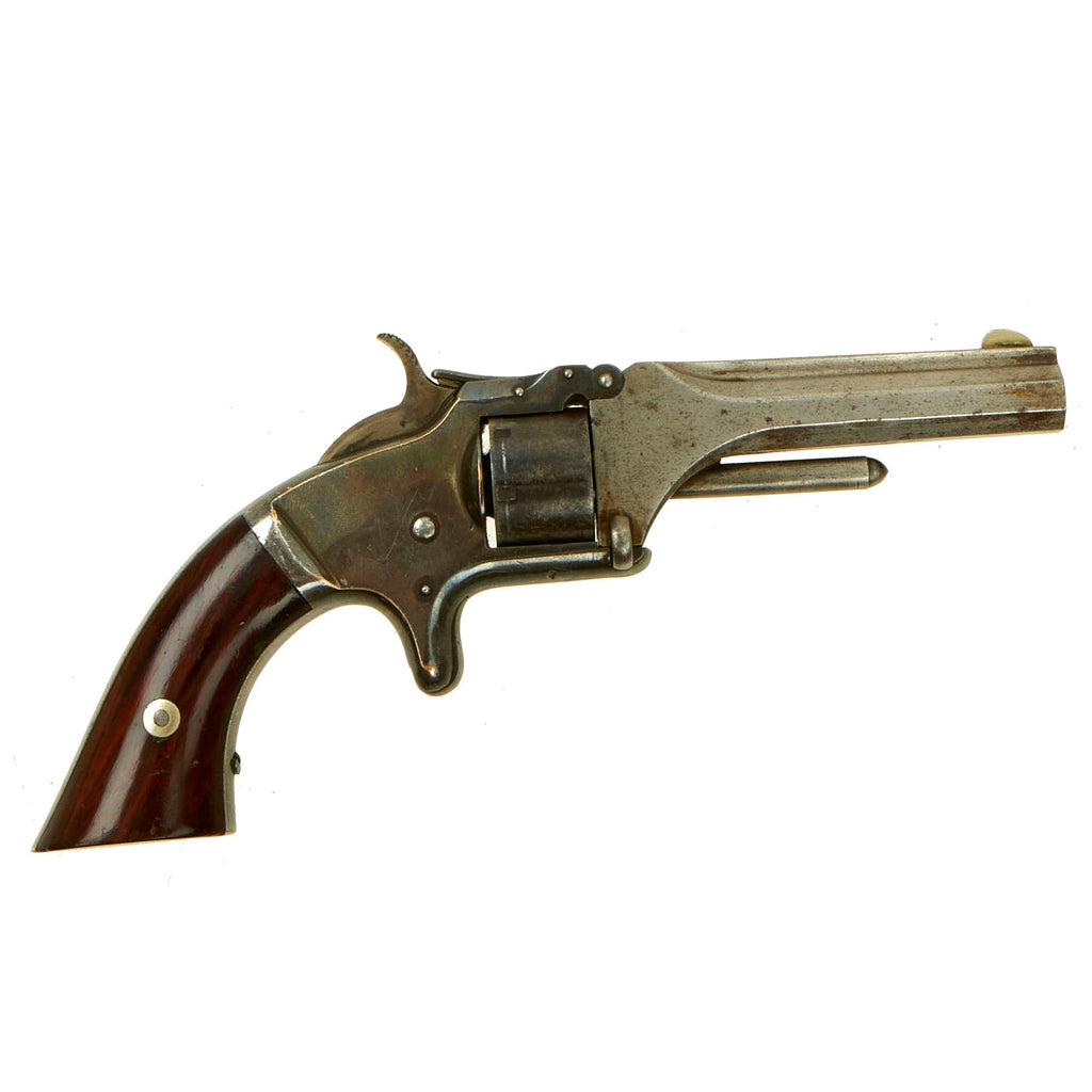 Original Excellent U.S. Antique Smith & Wesson Model 1 2nd Issue Revolver in .22 Short - Matching Serial 79532 Original Items