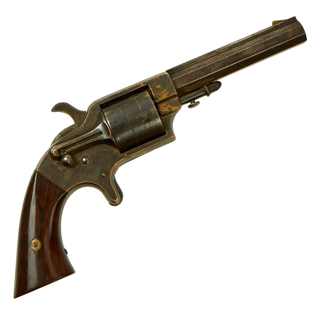 Original U.S. Civil War Era Merwin & Bray Brass Frame Pocket Revolver in .30 Cupfire - Serial 5774 Original Items