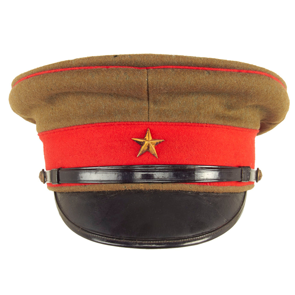 Original WWII Imperial Japanese Army Type 45 Officer Visor Cap Original Items