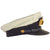 Original WWII Imperial Japanese Navy IJN Officer Visor Cap with White Cover in Carry Case Original Items