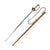 Original U.S. M1830 Officer's Fire Blued / Etched Eagle Head Pommel Sword with Scabbard & Bullion Hanger Original Items
