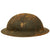 Original U.S. WWI 1st Infantry “Big Red One” Division M1917 Doughboy Helmet Original Items