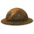 Original U.S. WWI 1st Infantry “Big Red One” Division M1917 Doughboy Helmet Original Items