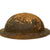 Original U.S. WWI 1st Infantry “Big Red One” Division M1917 Doughboy Helmet Original Items