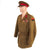 Original British WWII No.2: Service Dress Uniform Jacket and Peaked Visor with Research For Lieutenant-General Sir Noel Monson de la Poer Beresford-Peirse KBE, CB, DSO Original Items