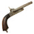 Original U.S. Civil War Era Belgian 11mm Pinfire Double Barrel Pistol with Hidden Triggers - circa 1855 Original Items