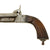 Original U.S. Civil War Era Belgian 11mm Pinfire Double Barrel Pistol with Hidden Triggers - circa 1855 Original Items