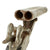 Original U.S. Civil War Era Belgian 11mm Pinfire Double Barrel Pistol with Hidden Triggers - circa 1855 Original Items