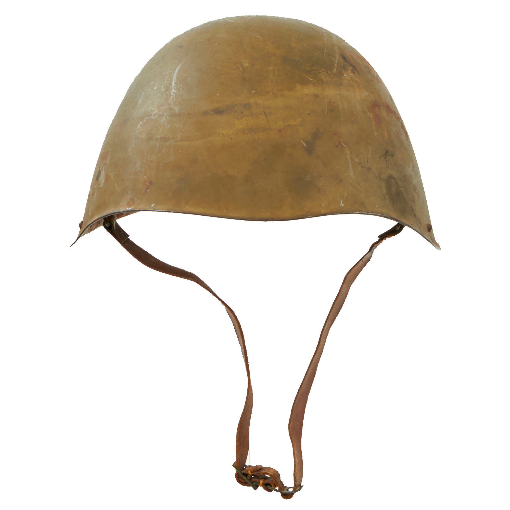 Original WWII Greek Armed Forces M1934/39 Helmet in Correct Wartime Co