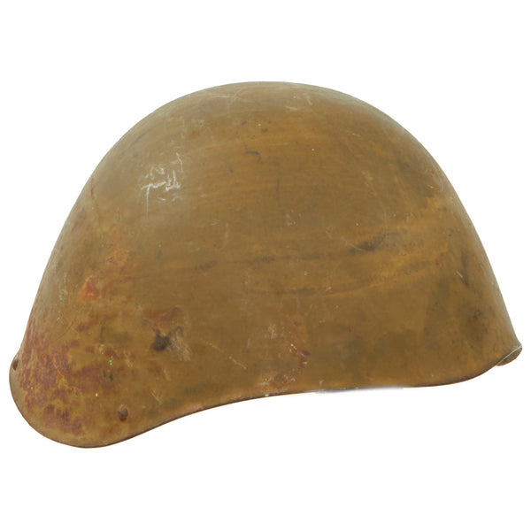 Original WWII Greek Armed Forces M1934/39 Helmet in Correct Wartime Co