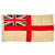 Original British WWII Naval The White Ensign Flag - St George's Ensign - 18½ x 36” Original Items