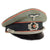 Original German WWII Heer Panzer Armored Corps Officers Schirmmütze Visor Crush Cap with Embroidered Bullion Insignia Original Items