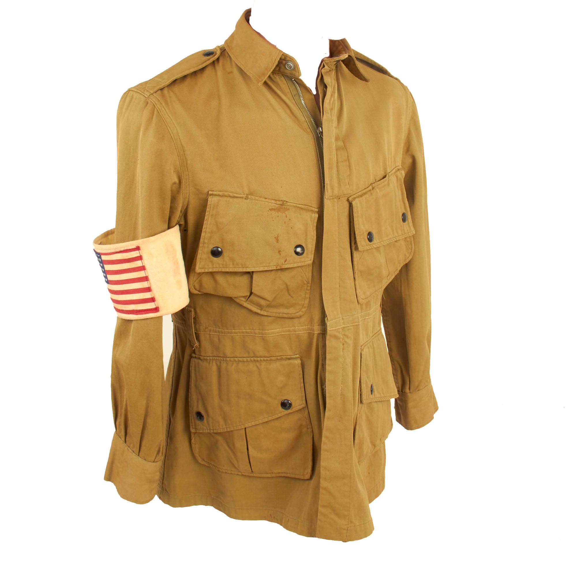 Original U.S. WWII 82nd Airborne Division M1942 Paratrooper Jump Jacke ...