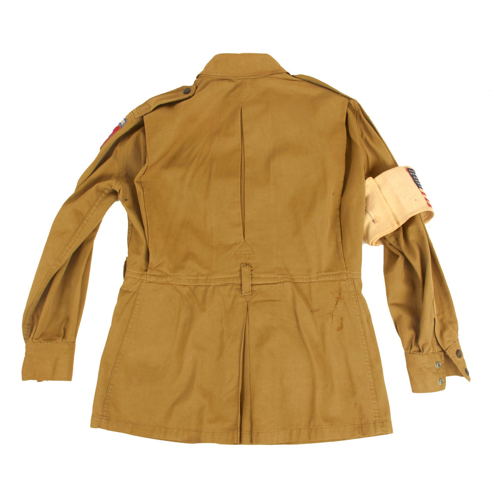 Original U.S. WWII 82nd Airborne Division M1942 Paratrooper Jump Jacke ...
