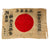 Original Japanese WWII Hand-Painted Silk Good Luck Flag with Signatures - 28 x 41” Original Items