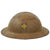 Original U.S. WWI 33rd Infantry “Golden Cross” Division M1917 Doughboy Helmet Original Items