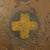 Original U.S. WWI 33rd Infantry “Golden Cross” Division M1917 Doughboy Helmet Original Items