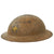 Original U.S. WWI 33rd Infantry “Golden Cross” Division M1917 Doughboy Helmet Original Items