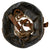Original U.S. WWI 33rd Infantry “Golden Cross” Division M1917 Doughboy Helmet Original Items