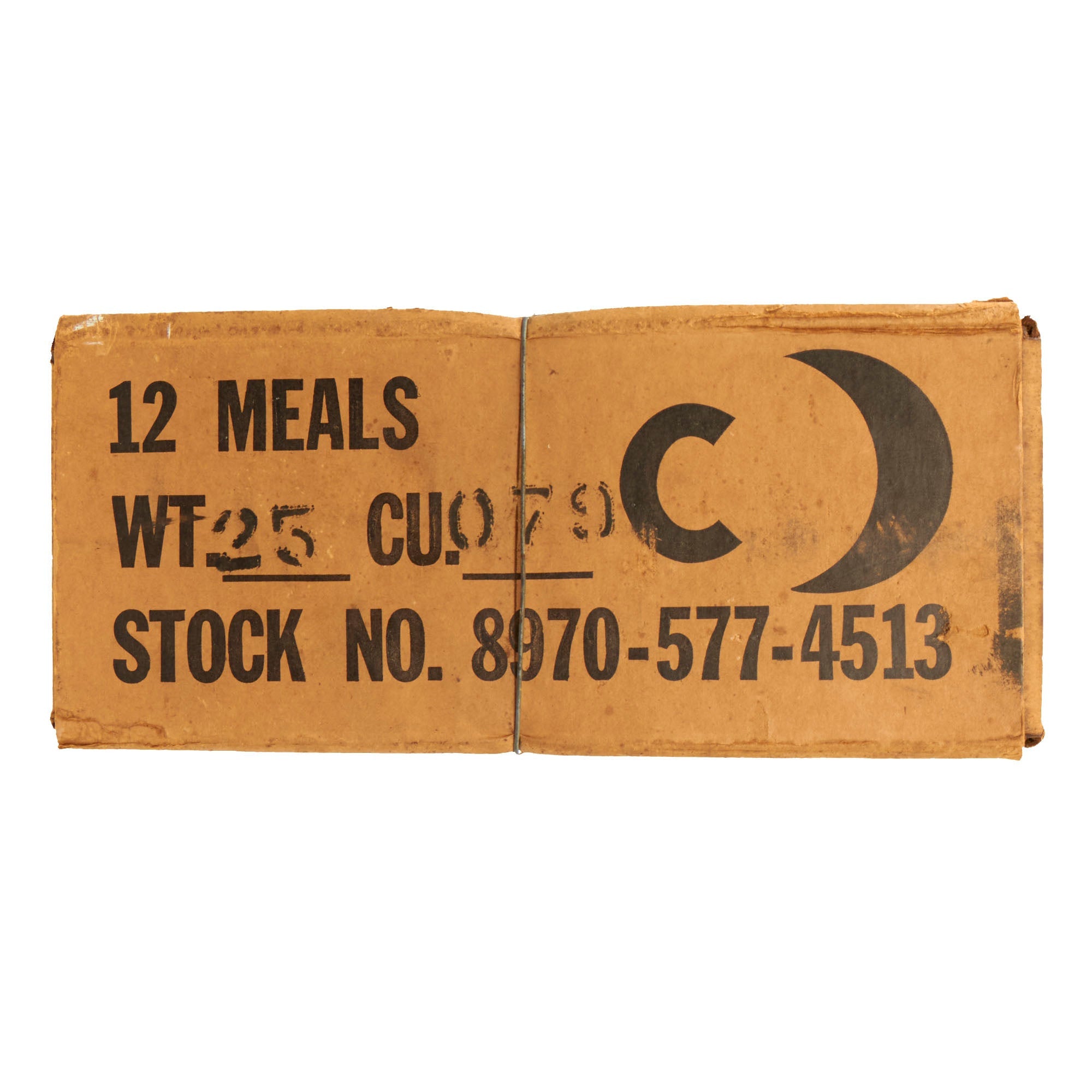Type C Ration Original U.S. Vietnam War Sealed and Unopened Type C Field Ration “C-R ...