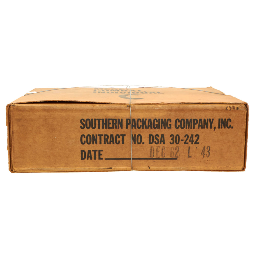 Type C Ration Original U.S. Vietnam War Sealed and Unopened Type C Field Ration “C-R ...