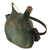 Original French WWI Model 1877 Canteen with Cover in Horizon Blue with Shoulder Strap and Tin Cup - Untouched Original Items