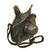 Original French WWI Model 1877 Canteen with Cover in Horizon Blue with Shoulder Strap and Tin Cup - Untouched Original Items