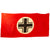 Original German WWII Balkenkreuz (Beam Cross) Panzer Tank & Vehicle Identification Flag - 36" x 71" Original Items