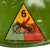 Original Occupation Period Named M1 Helmet Liner Marked 52nd Armored Engineer Battalion with Early "Green Buckle" Chinstrap Original Items