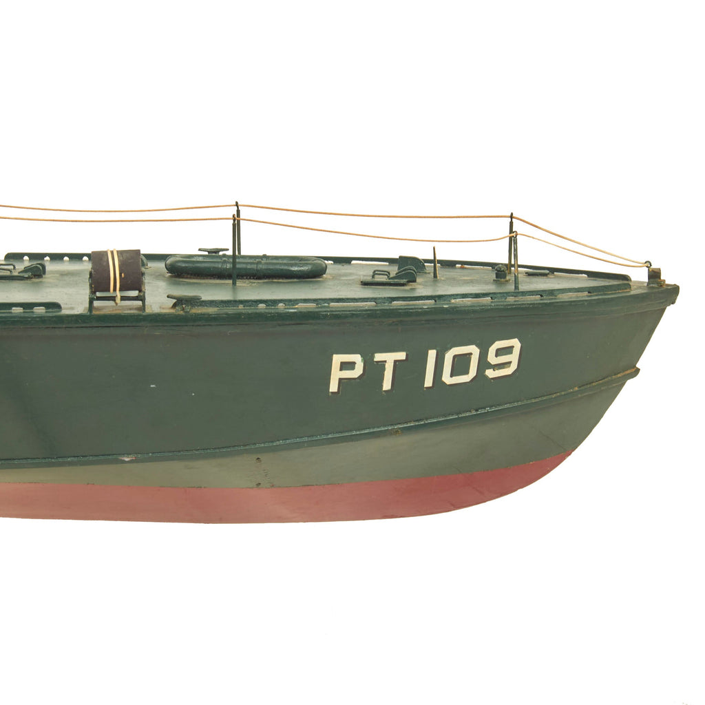 Police Launch Wooden Boat Model Kit 400mm