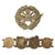 Original Imperial Russian WWI Ground Dug Pilot’s Badge & Sweetheart Bracelet Made from Russian Coins Original Items