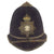 Original British WWI Era Early Rose-Top Cheshire Constabulary Police Bobby Helmet - Complete Original Items