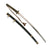 Original WWII Japanese Navy Officer P1937 Kai-Gunto Katana Sword by TAKEYASU with Textured Scabbard & Tassel Original Items