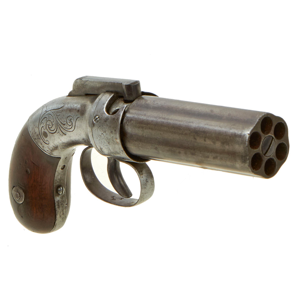 Original U.S. Allen, Thurber & Co. 1845 Patent .31cal Percussion Pepperbox Revolver - Matching Serial 33 Original Items