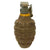 Original U.S. WWII Inert MkII Pineapple Grenade with Yellow Ring & M10 Series Fuze Original Items