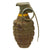 Original U.S. WWII Inert MkII Pineapple Grenade with Yellow Ring & M10 Series Fuze Original Items