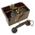 Original German WWII Wehrmacht Model FF33 Field Telephone by R.B. & Co. Dated 1937 - Feldfernsprecher 33 Original Items