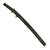 Original 16th Century Japanese Handmade Ō-Wakizashi Short Sword by HIROYOSHI in Edo Period Fittings with Leather Scabbard Cover Original Items