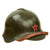 Original WWII Soviet Union M36 Soviet SSh-36 "Gladiator" Steel Combat Helmet with Liner & Chinstrap Used By Spanish During Civil War - Complete Original Items