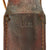 Original U.S. WWII Navy Mk. II KA-BAR Fighting Knife by Camillus with Scabbard Reinforced by Aluminum from Damaged Aircraft with Provenance Original Items