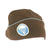Original U.S. WWII Parachute Infantry Battalion Overseas Cap with Blue Piping Original Items