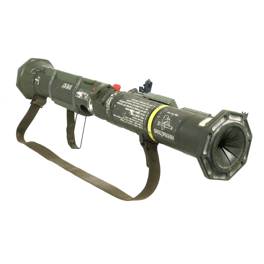 Original U.S. M163 AT-4 Recoilless Smoothbore 84mm Anti-Tank Launcher with Sling - Inert Original Items