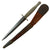 Original British WWII Import Marked 3rd Pattern Fairbairn Sykes Fighting Knife with Scabbard Original Items