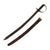 Original U.S. WWII US Navy Unmarked Milsco M-1941 Klewang Boarding Cutlass With Correct Scabbard Original Items