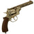 Original British Victorian Nickel Plated Webley-Pryse No.4 Revolver by J. Woodward & Sons - Serial 2561 Original Items