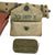 Original U.S. WWII Officer M1936 Pistol Belt, M1911 Holster by Boyt - 1942 Dated First Aid Pouch with Carlisle Bandage Original Items