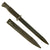 Original German WWII 98k 1942 dated Bayonet by Carl Eickhorn with 1943 Dated Scabbard Original Items